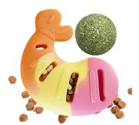 Générique Shrimp Cat Chew - Stress Relief Toy, Catnip Game with Soft Texture, Teeth Cleaner, Pet Accessory, Kitten Toy for Encouraging Playful Exercise and Health During Indoor Outdoor Home Use
