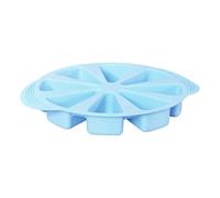 Générique Silicone Baking Mould - Non-stick 8 Cavity Triangle Heat Resistant Silicone Cake Mould - For Jelly Mousse Fruit Pudding Chocolate Meetings