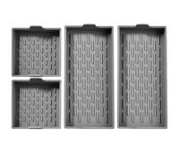 Générique Silicone Cake Molds For Oven,Silicone Cake Molds For Baking,Baking Mold, Set of 4 Food Grade Silicone Baking Trays BPA Free