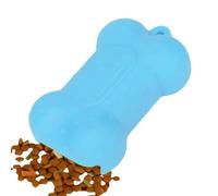 Générique Silicone Dog Treat Bag, Bone Shaped Dog Reward Pouch, 3.15 x 2.36 x 1.57 inches Portable Sturdy Pet Food Holder, No Touch Snack Bag for Walking, Training and Outdoor Adventures