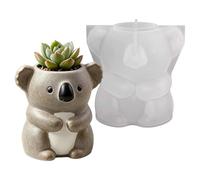 Générique Silicone Molds for Resin | Non-stick Reusable Cute Creation | Planter Moulds for Resin Casting, for Plaster Concrete Pot DIY Crafts Pencil Holder