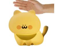 Générique Silicone Night Light, Adjustable Intensity Touch Ignition Cute Cat Silicone for LED Rechargeable Decorative for Bedroom Baby Room Living Room Teens Infant Nursing