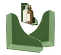 Générique Silicone Splash Guard - Corner Water Barrier, Strong Suction Base, Large Size 25x24cm, Flexible Silicone Construction | for Sink Countertop Tile Room