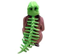 Générique Skeleton Dinosaur Costume - Scary T-Rex Bone Shaped Costumes - Glow in the Dark Role Play Costumes for Halloween, World Book Day and Th