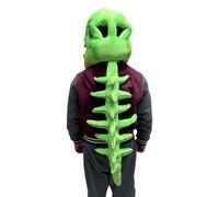 Générique Skeleton Dinosaur Costume - Scary T-Rex Bone Shaped Costumes - Glow in the Dark Role Play Costumes for Halloween, World Book Day and Th