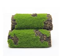 Générique Skin - Resin Moss Cave Realistic Design Decoration Breeding Habitat Hiding Corner Accessory | Betta Shrimp Resin Skin Use