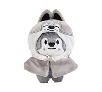 Générique SKZ Plush Toy Doll FM Cape Version SK Members Doll Pillow Cute Cartoon Plush Toy for SK Fans (Wolfchan)