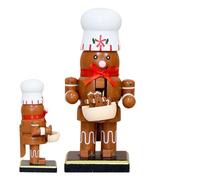 Générique Small Christmas Figurines | Christmas Soldiers Office Decor, Statues Home Decoration for Party Entrance Office Living Room Bedroom Shelf Fireplace
