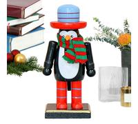 Générique Small Christmas Nutcracker, Christmas Soldiers Office Decor, Statues Home Decoration for Party Entrance Office Living Room Bedroom Shelf Fireplace