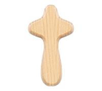 Générique Small Hand - PC Solid Pine Wood 6 Cm, Portable Comfort Stand Pocket | For Church Necklaces, Bracelets, Crafts, Marro Uses, Se référer au descriptif, Refer to description, No gem