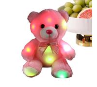 Générique Small LED Light Up Room Decor Adorable | Soft Teddy Bear with LED Lights for Girls Boys Camping Companion Sleeping Birthday Parties