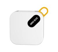 Générique Small Pill Box, Tiny Clear Containers, 3.43x3.33in Compartmented Portable Organizer, Multifunctional Authentic Design, Compact Travel Storage for Candy, Rings, Pocket, Necklace