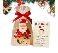 Générique Small Pocket Christmas Cuddle | Holiday Greetings Keepsake, Pocket Christmas Cuddle Positive Card - For Her, Her, Teens, Family, Boys, Students, Adults, Friends