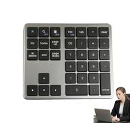 Générique Small Wireless Keyboard, 35-Key Compact Mechanical Keypad, Typing Handheld, 5.71 x 4.8 x 0.59 Inches Portable Efficient for Personal, Compact Design, Wireless Connection