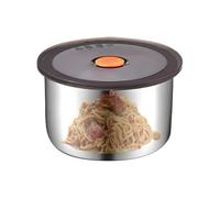 Générique Snack Containers with Lids | Stackable Fruit Rack, Fridge Storage | for Hikers, School, Families, Home Cooks, Parents, Office, Camping, Apartment