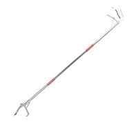 Générique Snake Grabber - 50 inch Foldable Reptile Tool | Stainless Steel Handling Stick - Heavy Duty Catching for Safe Wildlife Relocation and Rescues, Ideal for Backyard Security