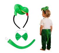 Générique Snake Headband for Costume - Costume Accessory - Bow Tie Tail Accessory - Party Headband for Birthday Parties, Family Reunions, Masquerade, Carnival, Stage Performance and