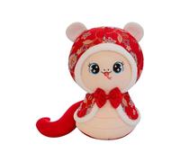Générique Snake Mascot Plush Toy, Cute Animal Plush Toy - Cute Plush Toys of the Year of the Snake Soft Pillow for Mascot Decoration