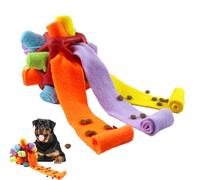 Générique Sniffing Toys - Colorful Rubber 10 cm | Sniff Ball Interactive | Washable Puzzle Ball | Treat Dispenser for Indoor Outdoor Play and Training