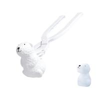 Générique Snow Ball Machine - Cartoon Animal Shapes for Winter Games in the Garden, Animal Snow Mould for Adults, Girls, Women, Men, Family and People