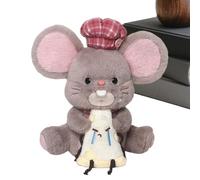 Générique Soft and Cute Mouse Plush Toy Decorative Cushion for Adults and Collectors