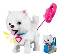 Générique Soft and Realistic Electric Walking Robot Dog with Carry Bag, Electric Singing and Walking Dog Toy for Boys Girls from 3 Years Old, Bedroom, Living Room Apartment