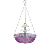 Générique Solar Bird Bath Outdoor - Garden Decoration | Decorative Bird Bath for Garden - for Balcony, Terrace, Courtyard, Park, Private Gardener