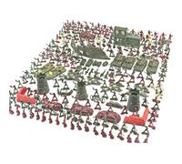 Générique Soldier Men Playset - ABS 4 cm 100-519pc | Multifunctional Action Soldier Figures Interactive | 100pcs Multifunctional Educational Śoldier Figures and Accessories Decorative Toy Army Men