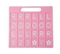 Générique Solo Training Tray | 24 Slots Portable American Fun Lightweight Solo Training Mahjong for Camping Party Festival Birthday Outdoor Travel Garden