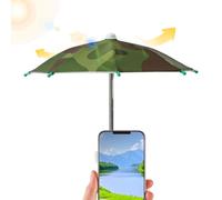Générique Sombra Solar Para Teléfonos Móviles,Parasol Con Ventosas Para Protección Solar | Protector Antirreflejos Folding Sombra Para Smartphones en Exteriores Y Playa