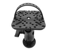 Générique Sonar Mount, Finder Base, Adjustable Fish Locator Holder, Marine Accessory for Rail Track Bow Deck Navigation Paddle Trolling Angling Outdoor Watercraft Setup, Black