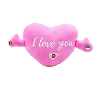 Générique Sound Effects Plush | Adorable Heart Shape | Sensory Musical Plush Toy | for Kindergarten Party Gathering Girls Parents Preschool