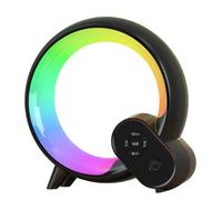 Générique Speaker with LED Lighting | Bedside Lamp with Adjustable Light - for Party and Night Light | for Adults at Home in the Office in the Living Room, Bedroom or