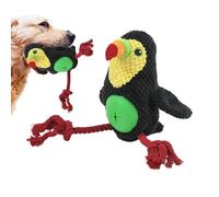 Générique Squeaky Bird Toy for Dogs | Boredom Stimulating Bird - Interactive Toy with Rope, for Inside the Home, Cats, Kittens, Dogs, Puppies, Reducing Boredom and Enrichment