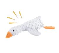 Générique Squeaky Dog Toys, Plush Squeak Toy, 14.57 x 8.66 in Cute Soft Pet Supplies, Funny Interactive Crinkle Design, Treat Hiding Puzzle for Chewing Entertainment, Teeth Cleaning Aid