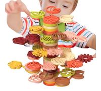 Générique Stacking Balance Game - Playful Shape and Colour Recognition | Balance Tree Building Set for 3+ Years Family Party Classroom Birthday Kindergarten