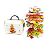 Générique Stacking Game - Hundred and Fifty Two Elements to Build a Tree | Balance and Skill, Gift for Boys Girls Birthday Preschool