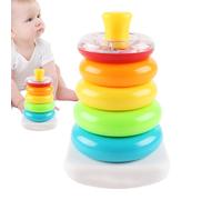 Générique Stacking Rings - for Stacking Rings | Colorful for The, Educational and Learning Game for Ages 6 Months and Ideal for Home, Travel