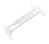 Générique Stainless Steel Bicycle Chain Gauge | Precision Ruler for Repairs, Accessories for the Garage Casa Cyclist, Gift Idea for Lovers