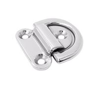Générique Stainless Steel Folding Shackle | Marine Accessory for Sailing Boat Truck Trailer Rear Gate Rigging Lifting Sail