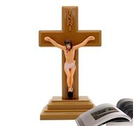 Générique Standing Crucifix, Glow in the Dark Religious Cross Religious Cross for Home Cross Decorations Christian Cross