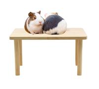 Générique Standing Hamster Toy | Wooden Toy for Small Animals, Wooden Climbing Structure Hamster | for Chinchillas Octodons Dutch Rabbits Ferrets Hedgehogs Mice Parrots Squirrels