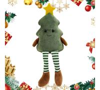 Générique Star Animal - Soft Christmas Tree 38 cm, Premium Cuddly Fabric, Seasonal Charming | Festive Friend for Affich Arrangements