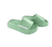 Générique STC - Pair of Glitter Slippers with Message - Dirty Kind - Size 4/5