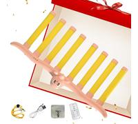 Générique Stick Catch Game - 17.52 Inch Reaction Game for ABS Material | Interactive Drop Stick Game with 3 Modes Remote Control Indoor Outdoor for School Party Family Christmas