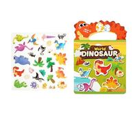 Générique Sticker Book, Fine Motor Development and Early Learning, Quiet Activity with Stickers, for Boys and Girls 3-6 Years Old Living Room Bed Nursery Ride