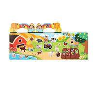 Générique Sticker Book - Fine Motor Development and Early Learning - Quiet Activity with Stickers for Boys and Ages 3 to 6 Years Old for Living Room Bed and Travel