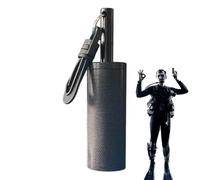Générique Stirrer | Portable Vibrating Signal Probe, Diving Communication Stick with Hook - for Divers in Complex Waters Low Visibility Underwater Caves and