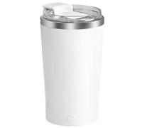 Générique Stirring Coffee Mug - Stirring Mug With Lid | Automatic Magnetic Stirring Coffee Mug | Electric Mixing Mug | Portable Water Cup | Mixing Mug | 400ml Beverage Stir Mug