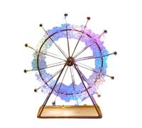 Générique Supplies Beads Safe Jewellery Beaded Ferris Wheel Figurines Creative Night Light Tabletop Ornaments for Kids Sisters Women Rings Bracelets Jewelry (E, One Size)